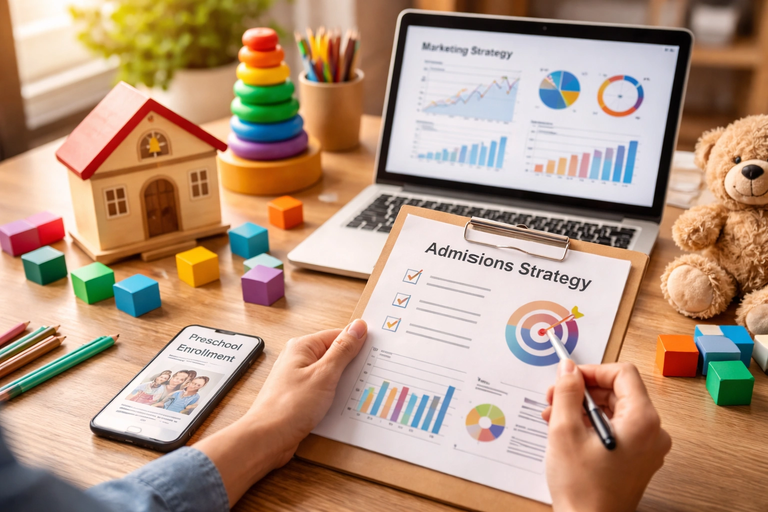 Why Preschool and Daycare Admissions Are a Marketing Problem