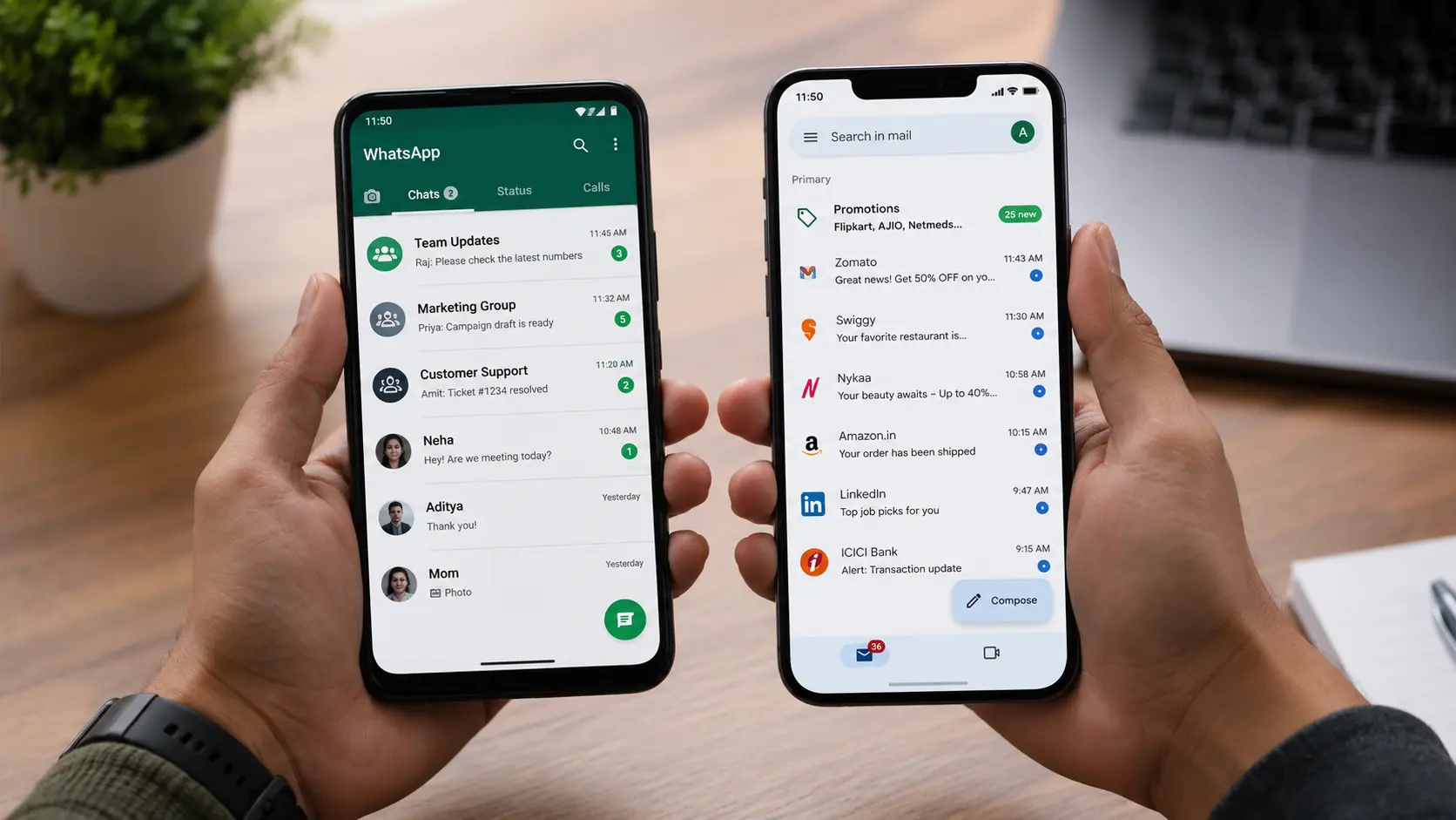 WhatsApp vs Email Marketing in India: The Numbers Don't Lie